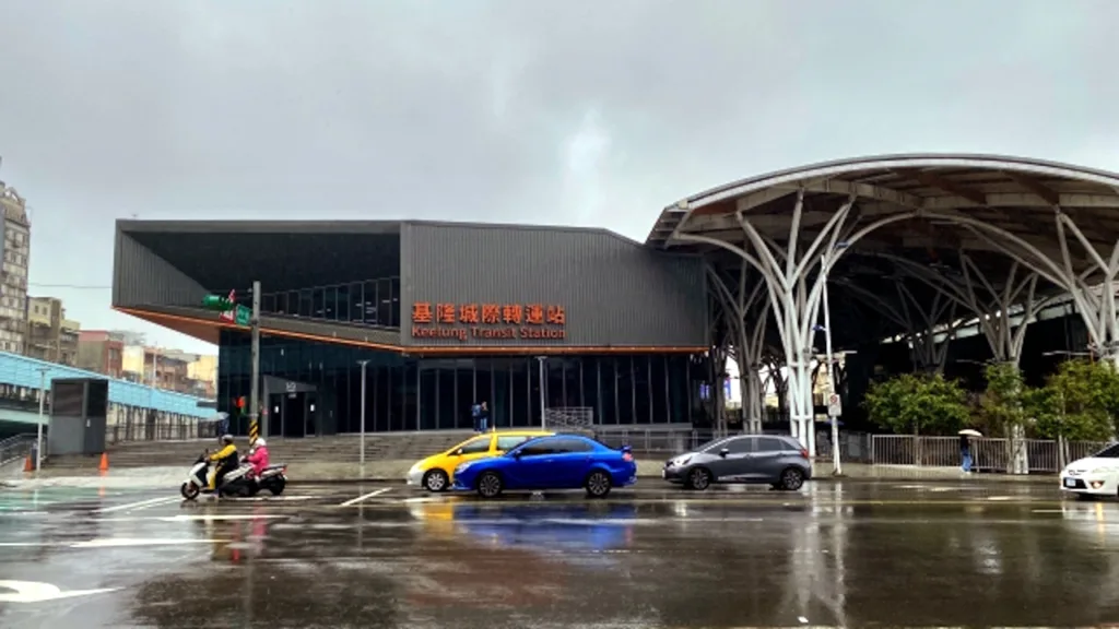 基隆のバスターミナル