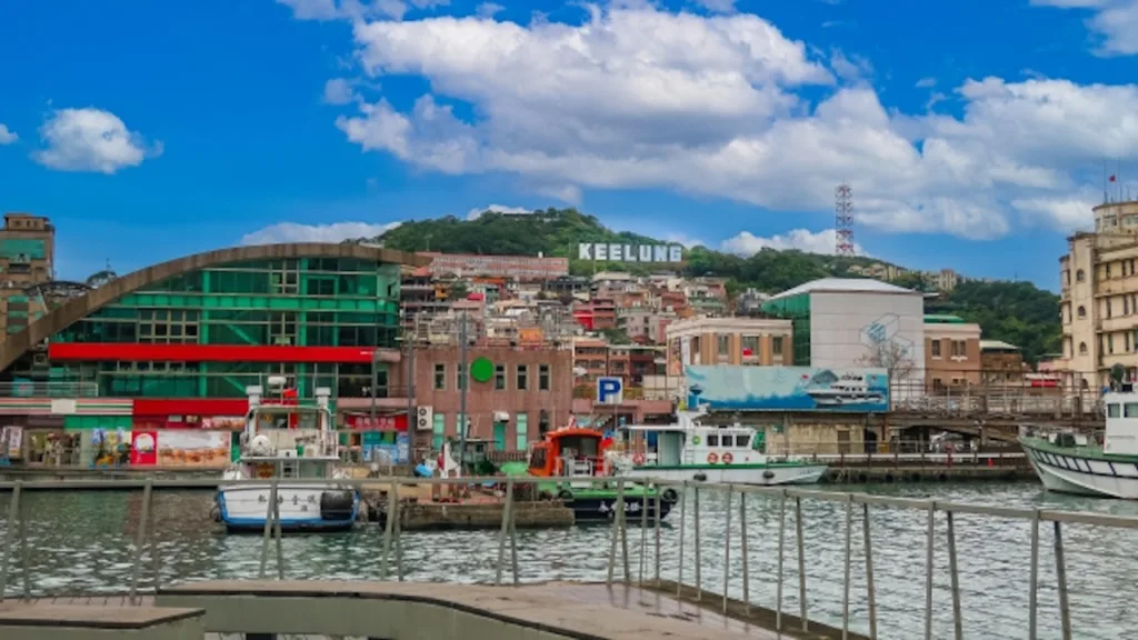 基隆港に隣接する基隆海洋広場