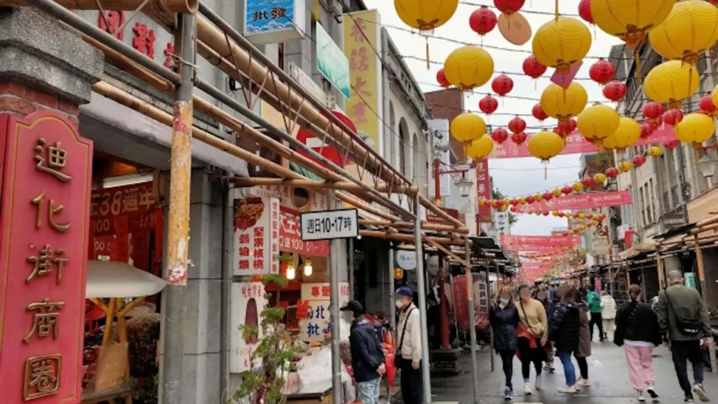 台北・迪化街の看板