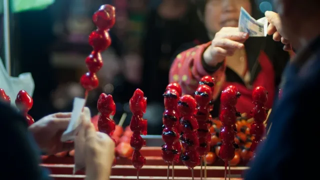 屋台での支払い方法は現金のみ